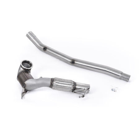 Milltek Sport Large Bore Downpipe and Hi-Flow Sports Cat Audi S3 2.0TFSI Quattro Saloon Sedan 310PS 8Y (North...