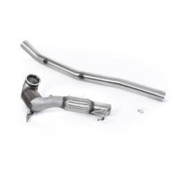 Milltek Sport Large Bore Downpipe and Hi-Flow Sports Cat Audi S3 2.0TFSI Quattro Saloon Sedan 310PS 8Y (North...