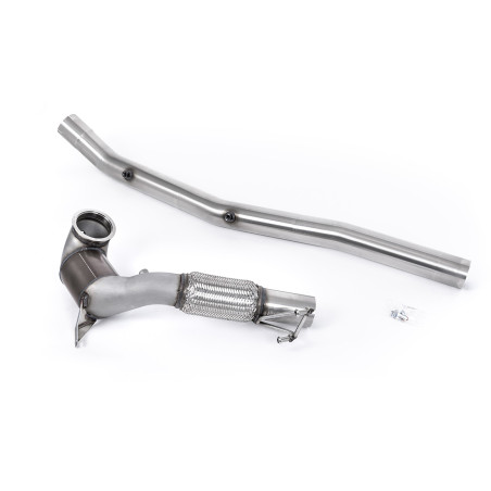 Milltek Sport Large Bore Downpipe and Hi-Flow Sports Cat Audi S3 2.0TFSI Quattro Saloon Sedan 310PS 8Y (North...