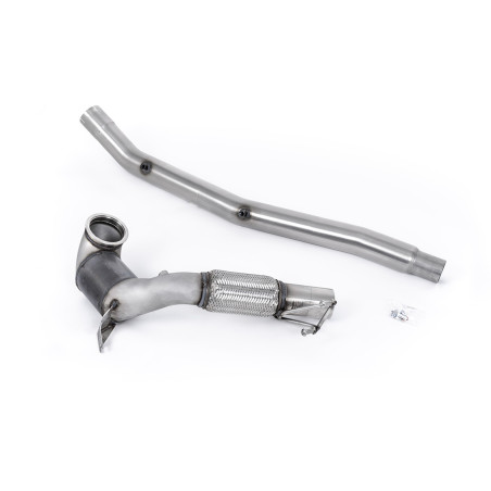 Milltek Sport Large Bore Downpipe and Hi-Flow Sports Cat Audi S3 2.0TFSI Quattro Saloon Sedan 310PS 8Y (North...