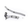 Milltek Sport Large Bore Downpipe and Hi-Flow Sports Cat Audi S3 2.0TFSI Quattro Saloon Sedan 310PS 8Y (North...