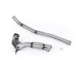 Milltek Sport Large Bore Downpipe and Hi-Flow Sports Cat Audi S3 2.0TFSI Quattro Saloon Sedan 310PS 8Y (North...
