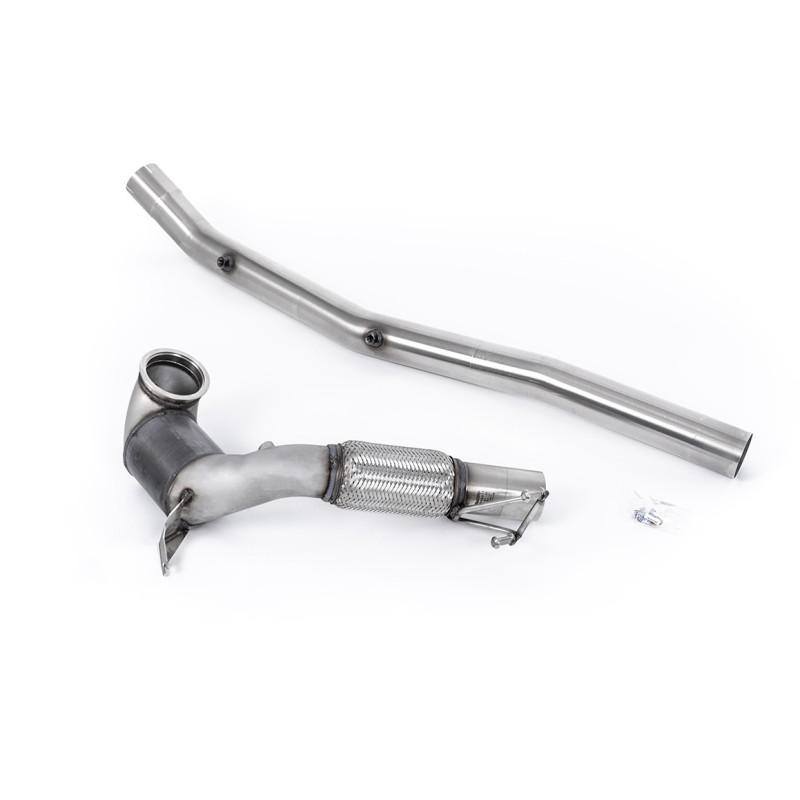Milltek Sport Large Bore Downpipe and Hi-Flow Sports Cat Audi S3 2.0TFSI Quattro Saloon Sedan 310PS 8Y (North...