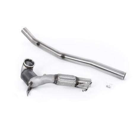 Milltek Sport Large Bore Downpipe and Hi-Flow Sports Cat Audi S3 2.0TFSI Quattro Saloon Sedan 310PS 8Y (North...