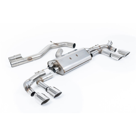 Milltek Sport Particulate Filter-back Audi S3 2.0TFSI Quattro Sportback 310PS & 333PS 8Y (OPF GPF Models Only)...