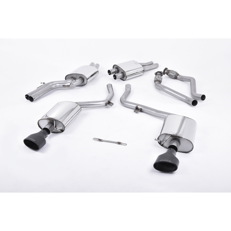 Milltek Sport Cat-back Audi S4 3.0 Supercharged V6 B8 (2009-2012)