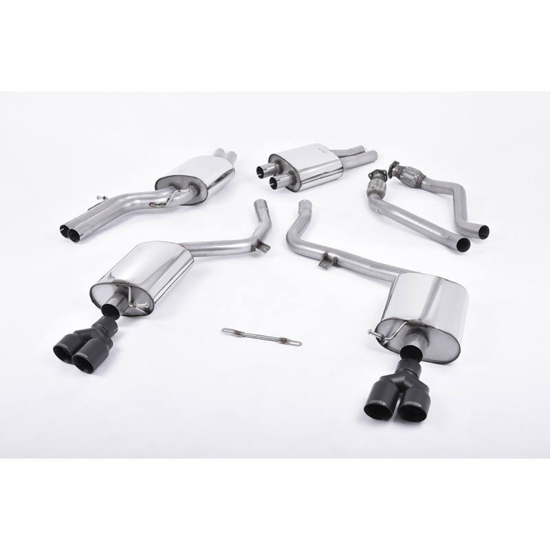 Milltek Sport Cat-back Audi S4 3.0 Supercharged V6 B8 (2009-2012)