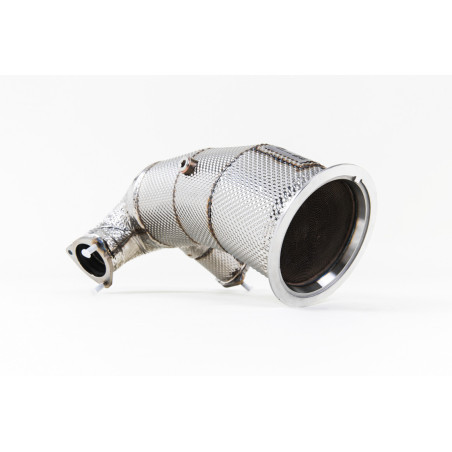 Milltek Sport HJS Tuning ECE Downpipes Audi S4 3.0 Turbo V6 B9 - Saloon Sedan & Avant (NON GPF ONLY - Sport Diff...