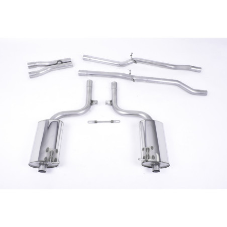 Milltek Sport Cat-back Audi S4 4.2 V8 quattro B6 Saloon Sedan Avant & Cabriolet (2003-2005)