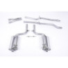 Milltek Sport Cat-back Audi S4 4.2 V8 quattro B6 Saloon Sedan Avant & Cabriolet (2003-2005)