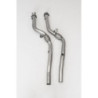 Milltek Sport Cat Replacement Pipes Audi S4 4.2 V8 quattro B7 Saloon Sedan Avant & Cabriolet (2004-2009)