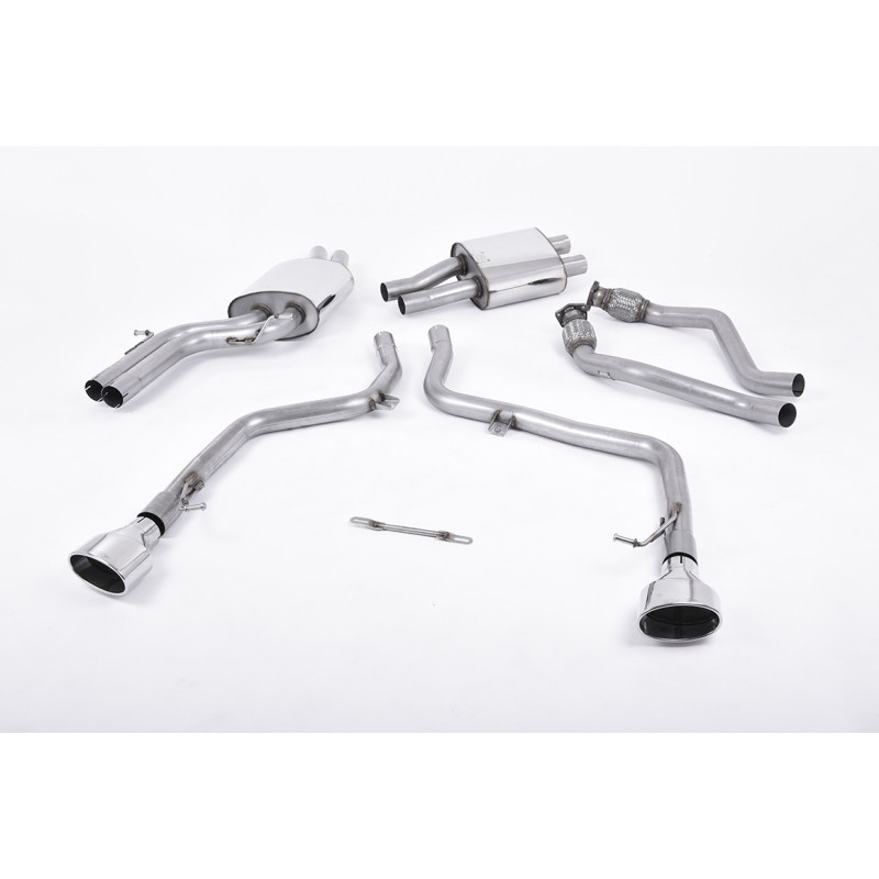 Milltek Sport Cat-back Audi S5 3.0 TFSI B8 Coupé & Cabriolet (S tronic) (2009-2011)