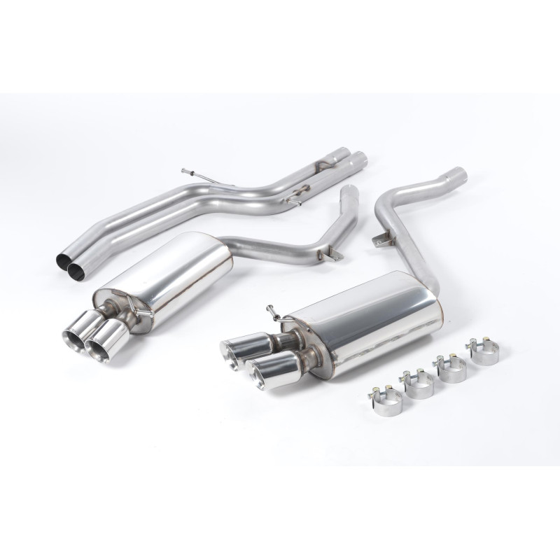 Milltek Sport Cat-back Audi S5 4.2 V8 B8 Coupé (Manual Only) (2007-2011)