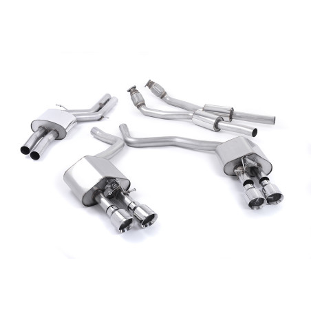Milltek Sport Cat-back Audi S6 4.0 TFSI C7 quattro (2012-2018)