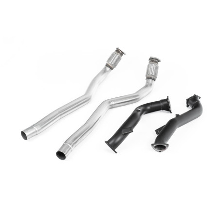Milltek Sport Large-bore Downpipes and Cat Bypass Pipes Audi S7 Sportback 4.0 TFSI quattro S tronic (2012-2018)