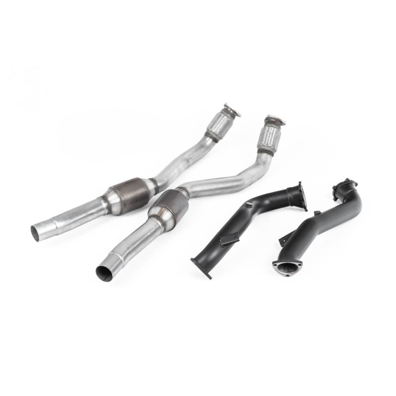 Milltek Sport Large Bore Downpipes and Hi-Flow Sports Cats Audi S7 Sportback 4.0 TFSI quattro S tronic (2012-2018)