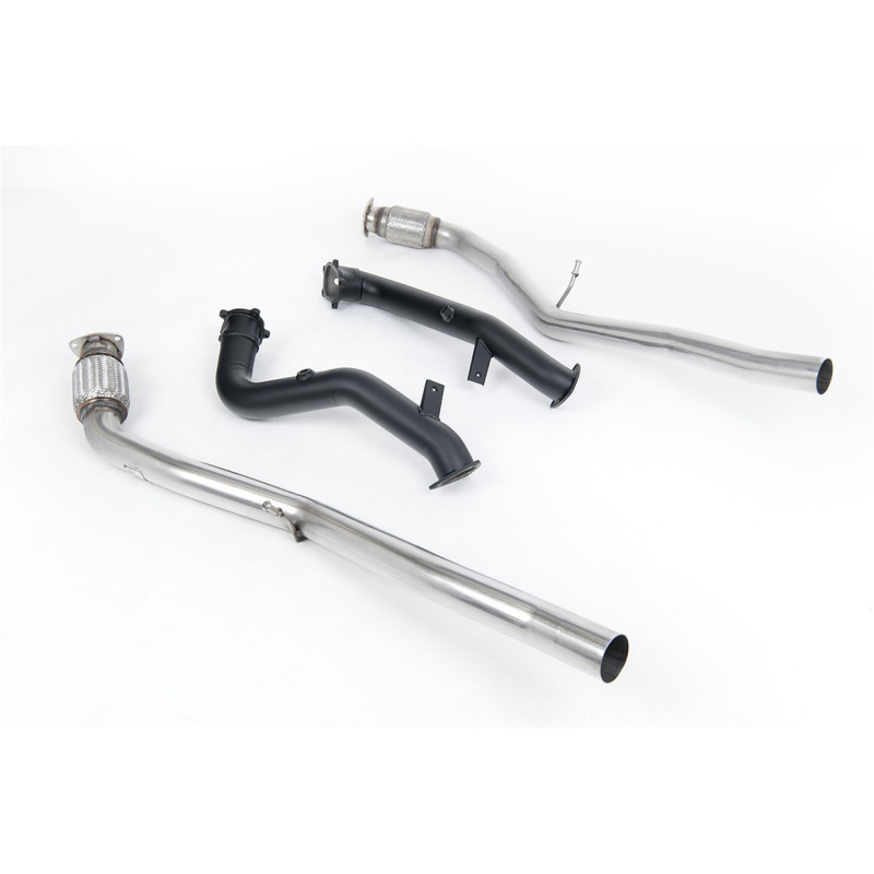 Milltek Sport Cat Replacement Pipes Audi S8 D4 4.0 TFSI quattro Tiptronic (2013-2018)