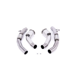 Milltek Sport Large-bore Downpipes and Cat Bypass Pipes Audi S8 D5 4.0 TFSI V8 Saloon Sedan - Long Wheel Base (Non...