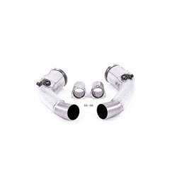Milltek Sport Large-bore Downpipes and Cat Bypass Pipes Audi S8 D5 4.0 TFSI V8 Saloon Sedan - Long Wheel Base (Non...