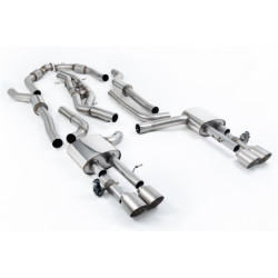 Milltek Sport Cat-back Audi S8 D5 4.0 TFSI V8 Saloon Sedan - Long Wheel Base (Non OPF GPF US ROW Models) (2020-2027)