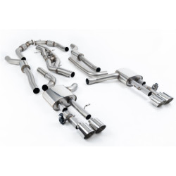 Milltek Sport Cat-back Audi S8 D5 4.0 TFSI V8 Saloon Sedan - Long Wheel Base (Non OPF GPF US ROW Models) (2020-2027)