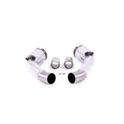 Milltek Sport Large Bore Downpipes and Hi-Flow Sports Cats Audi S8 D5 4.0 TFSI V8 Saloon Sedan - Standard Wheel Base...