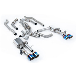 Milltek Sport Cat-back Audi S8 D5 4.0 TFSI V8 Saloon Sedan - Standard Wheel Base (Non OPF GPF US ROW Models) (2020-2027)
