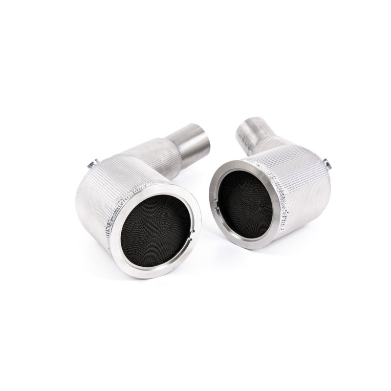 Milltek Sport Large Bore Downpipes and Hi-Flow Sports Cats Audi S8 D5 4.0 TFSI V8 Saloon Sedan (OPF GPF UK Euro...