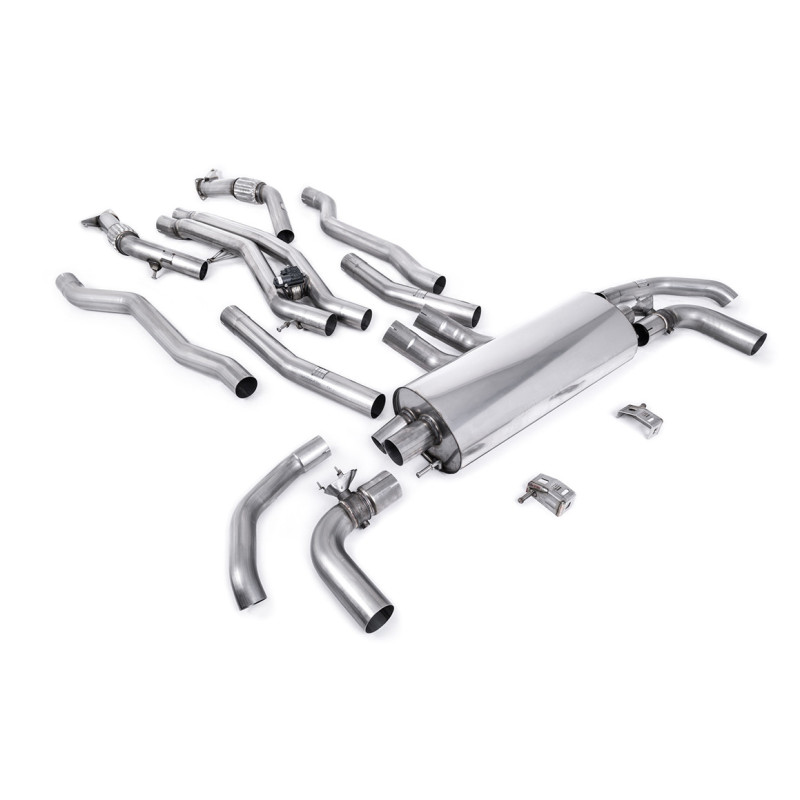 Milltek Sport Particulate Filter-back Audi SQ8 4.0 V8 Bi-Turbo (Petrol OPF GPF Equipped Models Pre Facelift) (2020-2024)