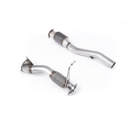 Milltek Sport Large Bore Downpipe and Hi-Flow Sports Cat Audi TT 180 225 quattro Coupe & Roadster (1998-2006)
