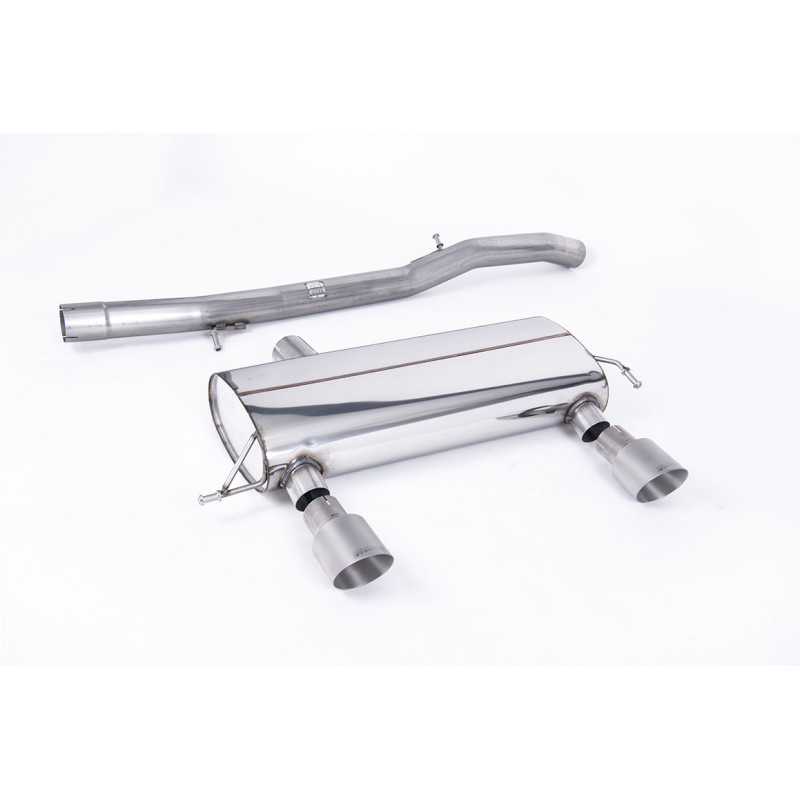 Milltek Sport Cat-back Audi TT 180 225 quattro Coupe & Roadster (1998-2006)