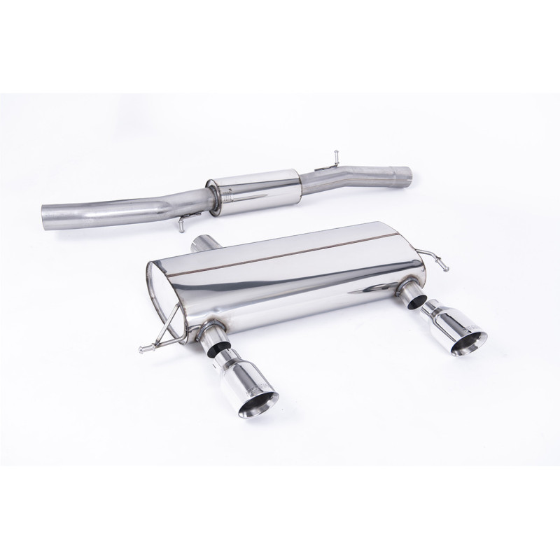 Milltek Sport Cat-back Audi TT 180 225 quattro Coupe & Roadster (1998-2006)