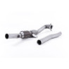Milltek Sport Large Bore Downpipe and Hi-Flow Sports Cat Audi TT Mk2 2.0 TFSi 2WD (2006-2011)