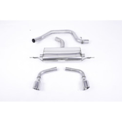 Milltek Sport Cat-back Audi TT Mk2 2.0 TFSi 2WD (2006-2011)