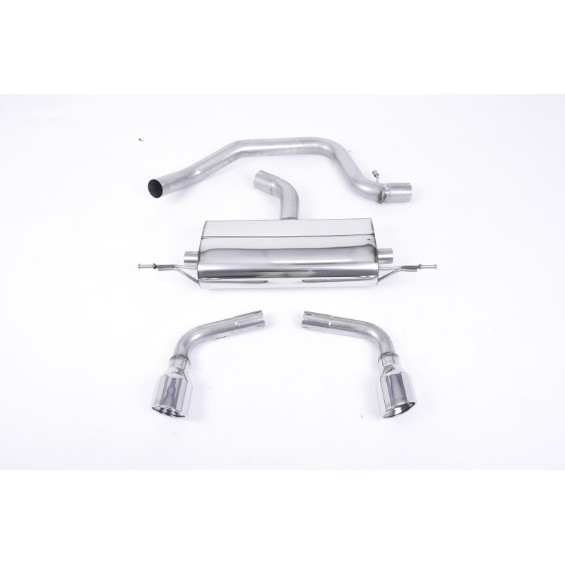 Milltek Sport Cat-back Audi TT Mk2 2.0 TFSi 2WD (2006-2011)