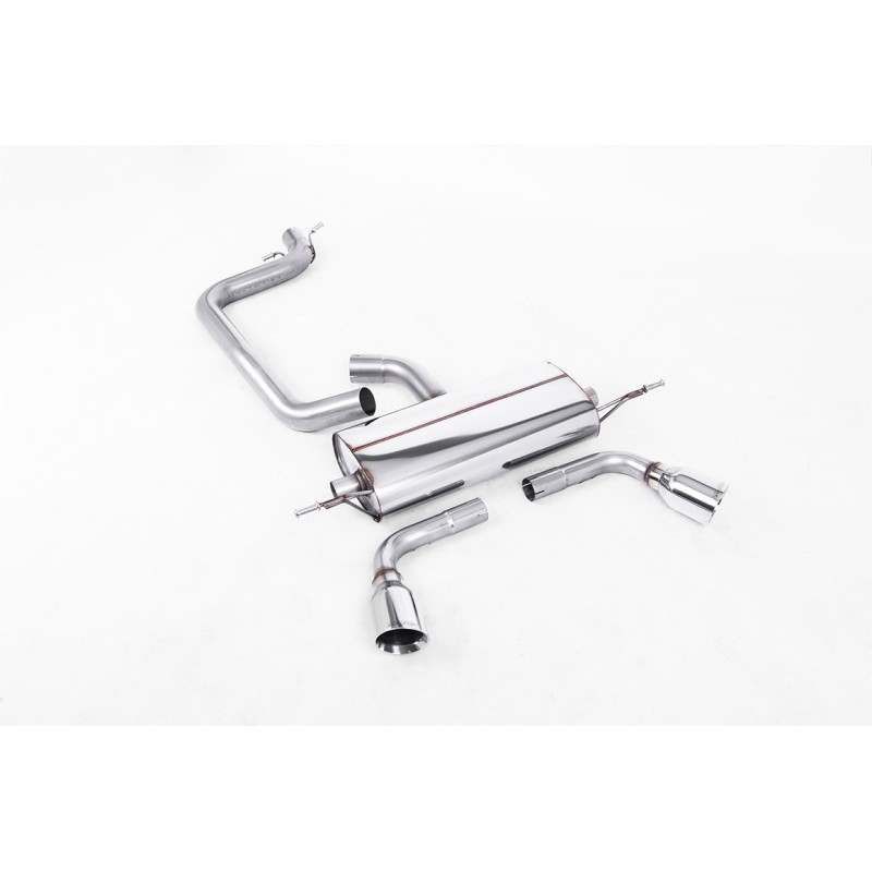 Milltek Sport Cat-back Audi TT Mk2 2.0 TFSi 2WD (2006-2011)