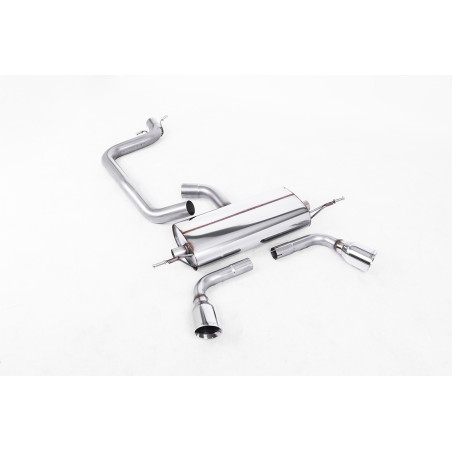 Milltek Sport Cat-back Audi TT Mk2 2.0 TFSi 2WD (2006-2011)