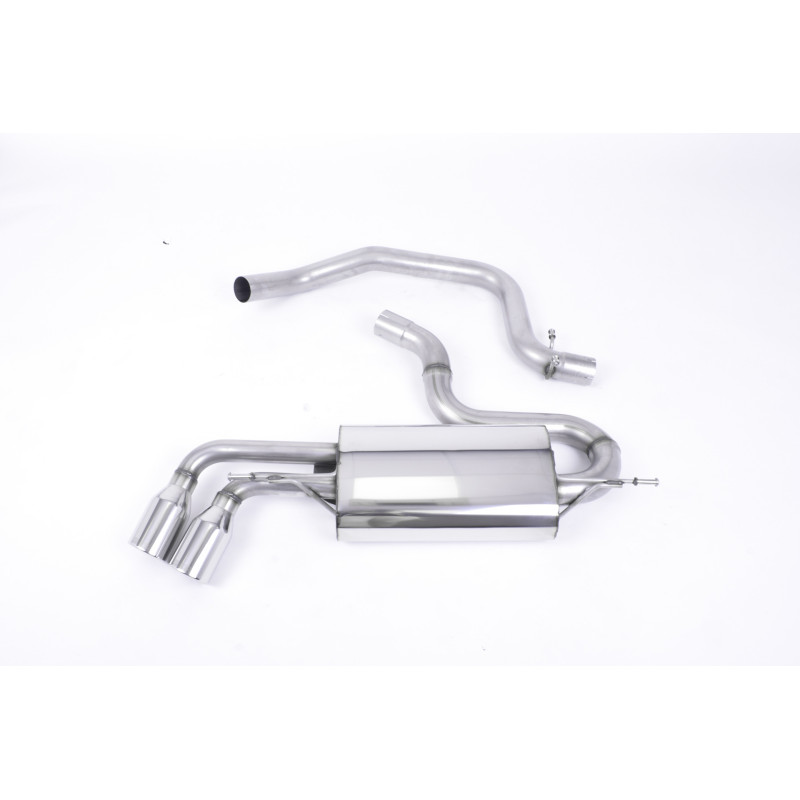 Milltek Sport Cat-back Audi TT Mk2 2.0 TFSi 2WD (2006-2011)