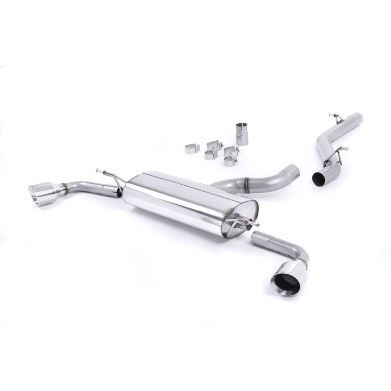 Milltek Sport Cat-back Audi TT Mk2 3.2 quattro (2006-2010)