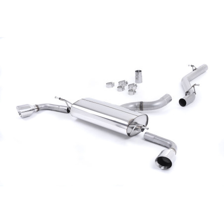 Milltek Sport Cat-back Audi TT Mk2 3.2 quattro (2006-2010)