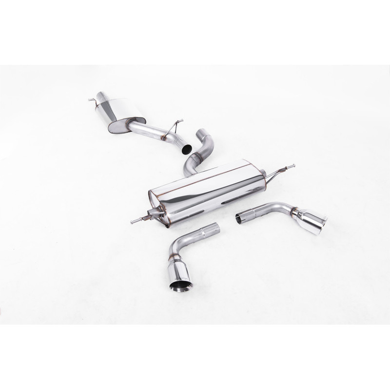 Milltek Sport Cat-back Audi TT Mk2 3.2 quattro (2006-2010)