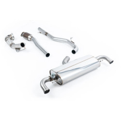 Milltek Sport Turbo-back including Hi-Flow Sports Cat Audi TT Mk2 TT RS Coupé 2.5-litre TFSI quattro (2009-2014)