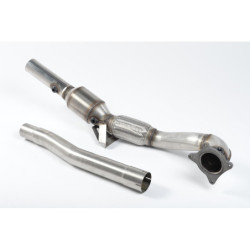 Milltek Sport Cast Downpipe with HJS High Flow Sports Cat Audi TT Mk2 TTS quattro (2008-2014)