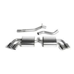 Milltek Sport Cat-back Audi TT Mk2 TTS quattro (2008-2014)
