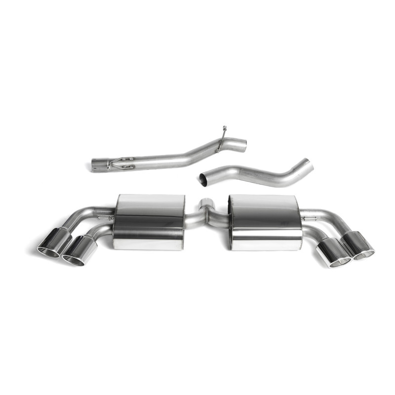 Milltek Sport Cat-back Audi TT Mk2 TTS quattro (2008-2014)