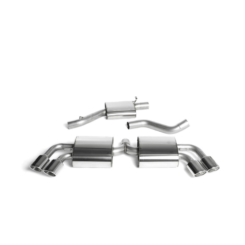 Milltek Sport Cat-back Audi TT Mk2 TTS quattro (2008-2014)