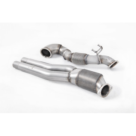 Milltek Sport Large Bore Downpipe and Hi-Flow Sports Cat Audi TT Mk3 TTRS 2.5TFSI Quattro (Non-OPF GPF Models)...
