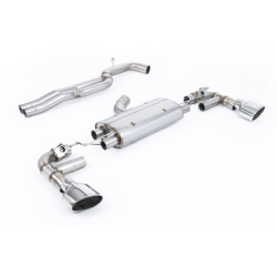 Milltek Sport Cat-back Audi TT Mk3 TTRS 2.5TFSI Quattro (Non-OPF GPF Models) (2016-2027)