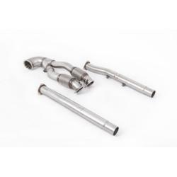 Milltek Sport Large-bore Downpipe and De-cat Audi TT Mk3 TTRS 2.5TFSI Quattro (OPF GPF Models) (2019-2027)