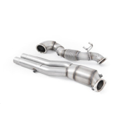 Milltek Sport Large Bore Downpipe and Hi-Flow Sports Cat Audi TT Mk3 TTRS 2.5TFSI Quattro (OPF GPF Models) (2019-2027)
